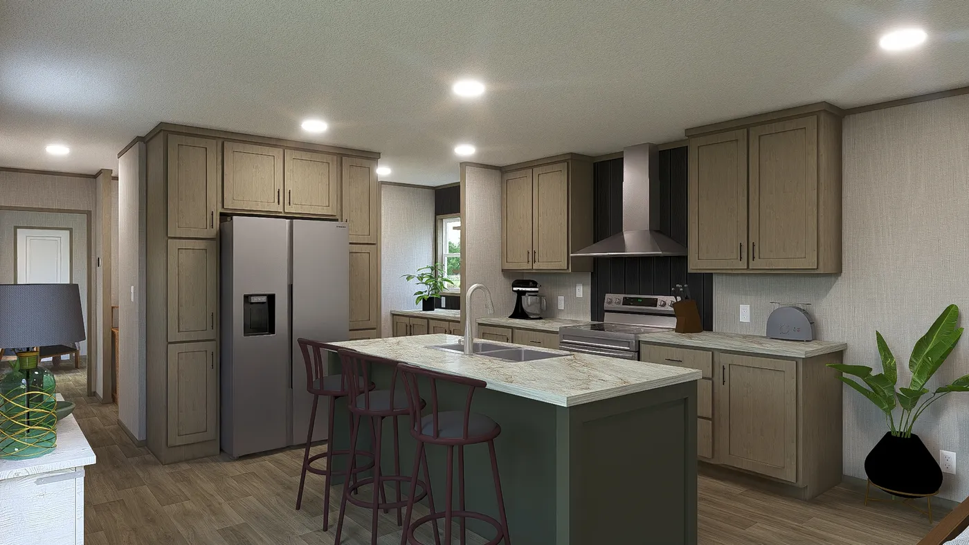 Charwood. The TUSCANY Exterior. This Manufactured Mobile Home features 2 bedrooms and 2 baths.