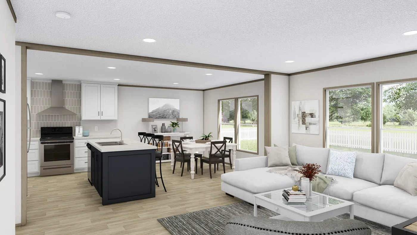 The COOK Kitchen. This Manufactured Mobile Home features 3 bedrooms and 2 baths.