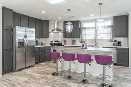 The STELLA Kitchen. This Manufactured Mobile Home features 3 bedrooms and 2 baths.