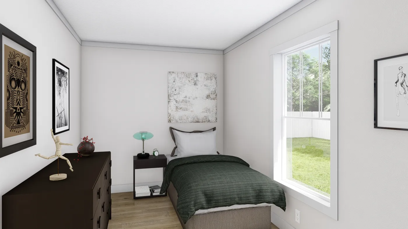 The STILL THE ONE Bedroom. This Manufactured Mobile Home features 2 bedrooms and 2 baths.