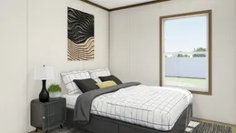 The GLIMPSE Guest Bedroom. This Manufactured Mobile Home features 3 bedrooms and 2 baths.