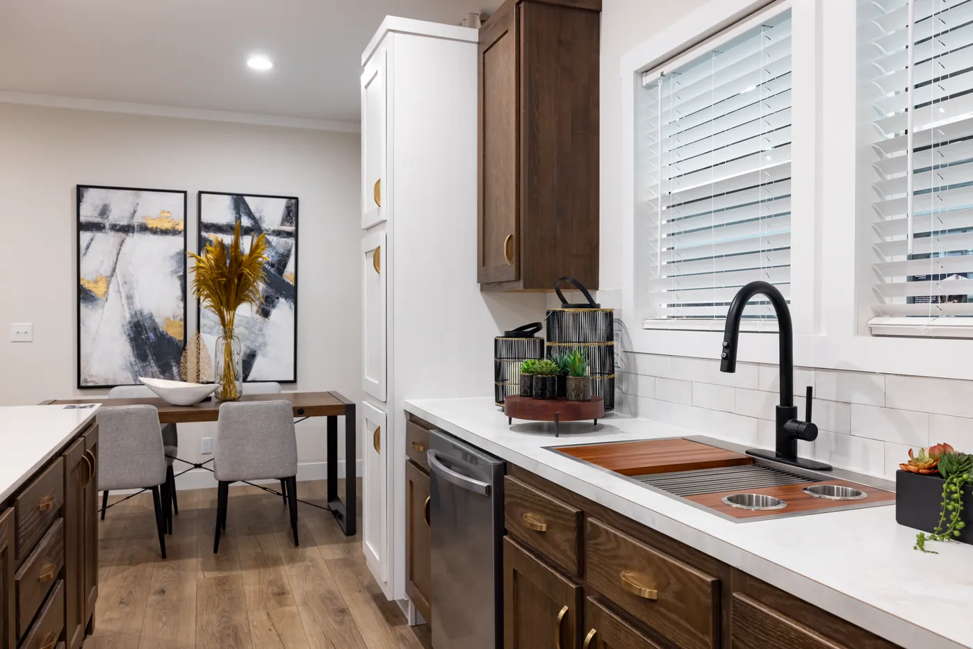 The SAVOR Kitchen. This Manufactured Mobile Home features 3 bedrooms and 2 baths.