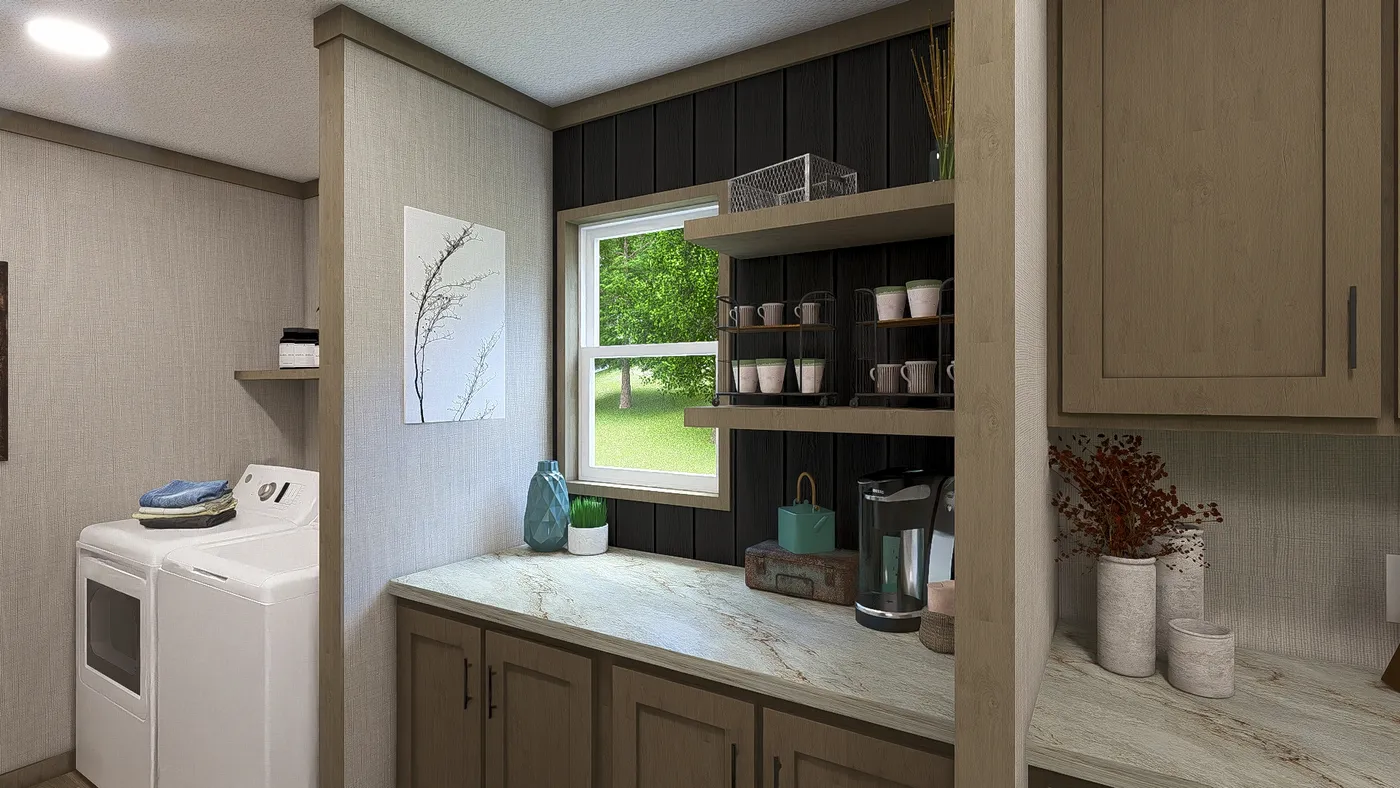 The SYDNEY Flex. This Manufactured Mobile Home features 3 bedrooms and 2 baths.