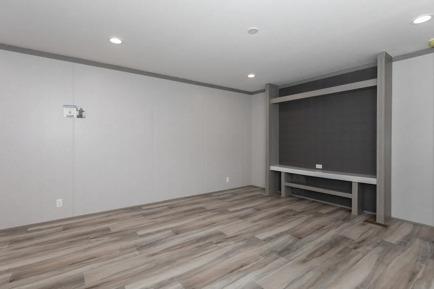 The THE PANTRY HOUSE Living Room. This Manufactured Mobile Home features 3 bedrooms and 2 baths.
