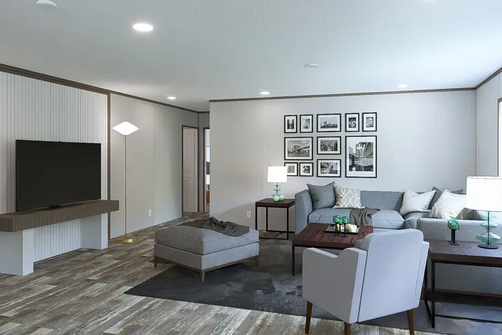 The ULTRA PRO JEWEL 3 BR 32X60 Family Room. This Manufactured Mobile Home features 3 bedrooms and 2 baths.