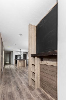 The REVOLUTION 76A Foyer. This Manufactured Mobile Home features 3 bedrooms and 2 baths.
