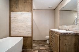 The ANNIVERSARY CHOICE Exterior. This Manufactured Mobile Home features 3 bedrooms and 2 baths.
