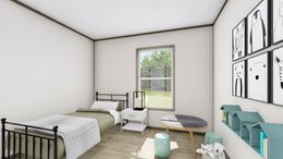 The MOROCCO Bedroom. This Manufactured Mobile Home features 4 bedrooms and 2 baths.