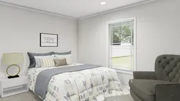 The HAWTHORNE Bedroom. This Manufactured Mobile Home features 3 bedrooms and 2 baths.