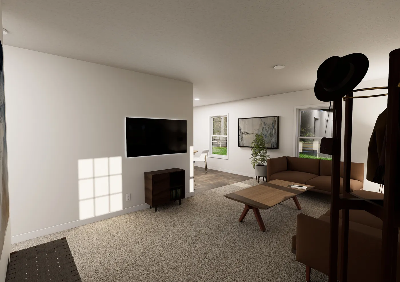 The 5036 IMAGINE Foyer. This Manufactured Mobile Home features 3 bedrooms and 2 baths.