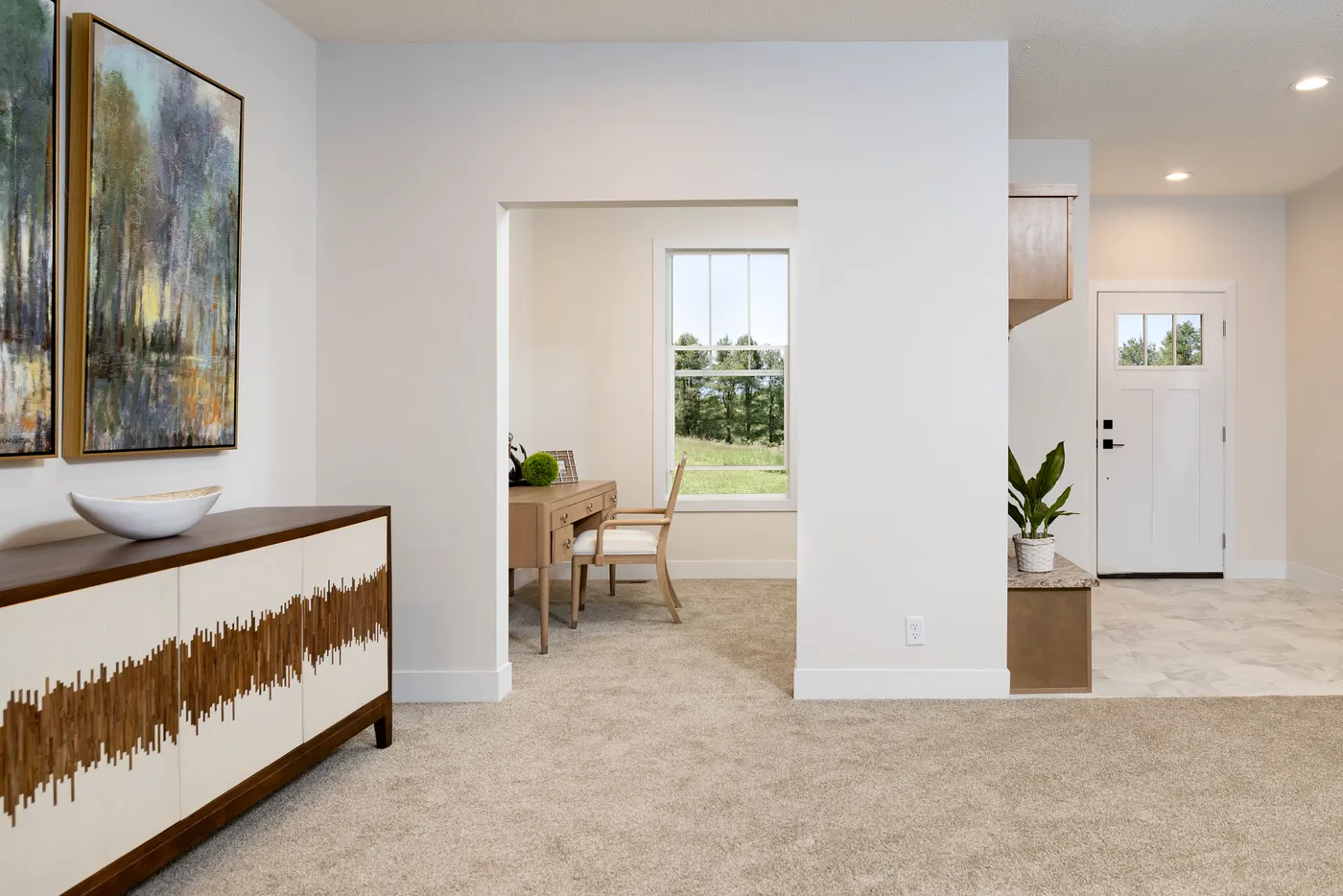 The MCCANN BLVD 6830-MS070 SECT Dining Area. This Manufactured Mobile Home features 3 bedrooms and 2 baths.