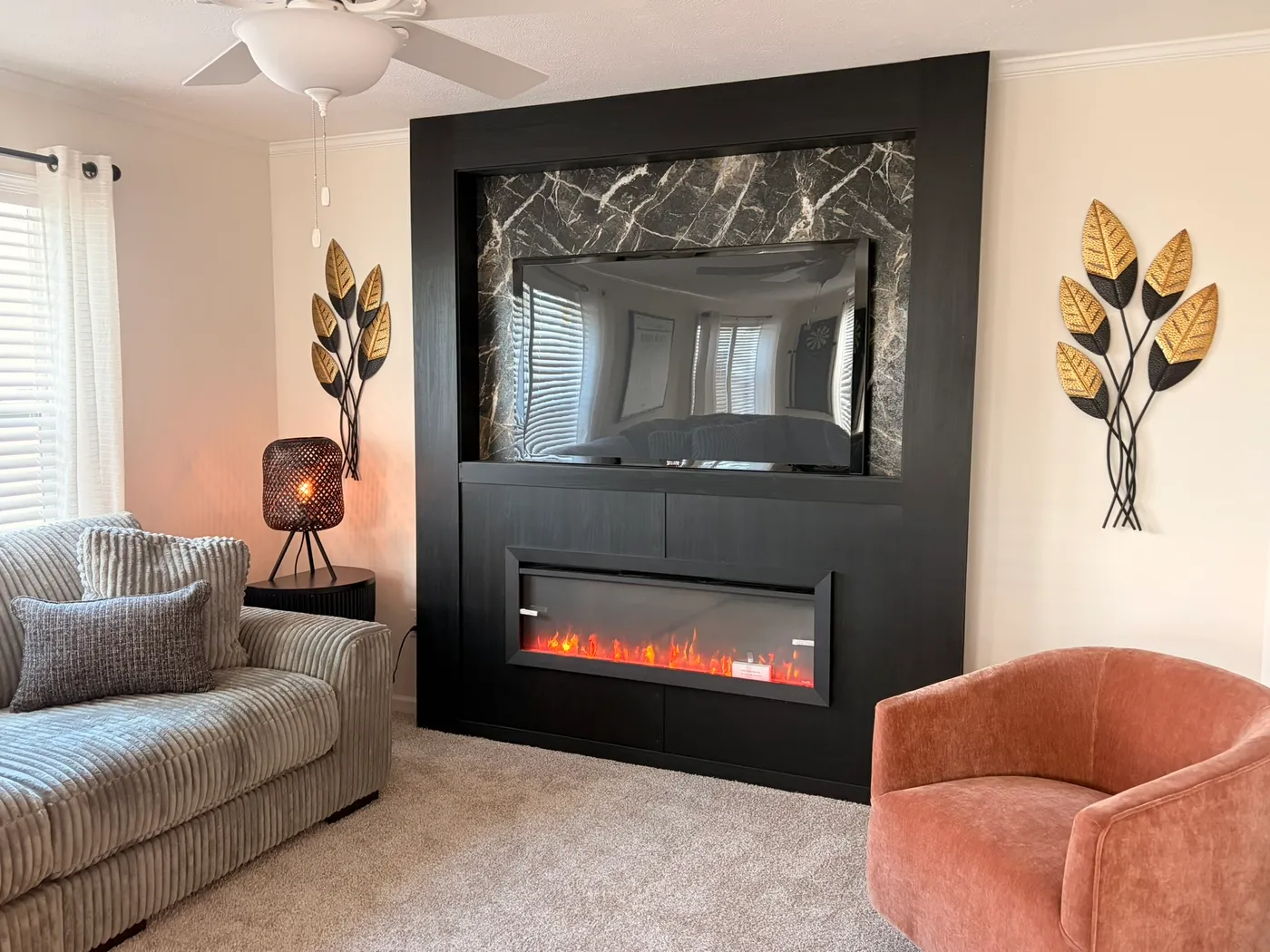 The TOURMALINE 7628-649 Family Room. This Manufactured Mobile Home features 4 bedrooms and 2 baths.