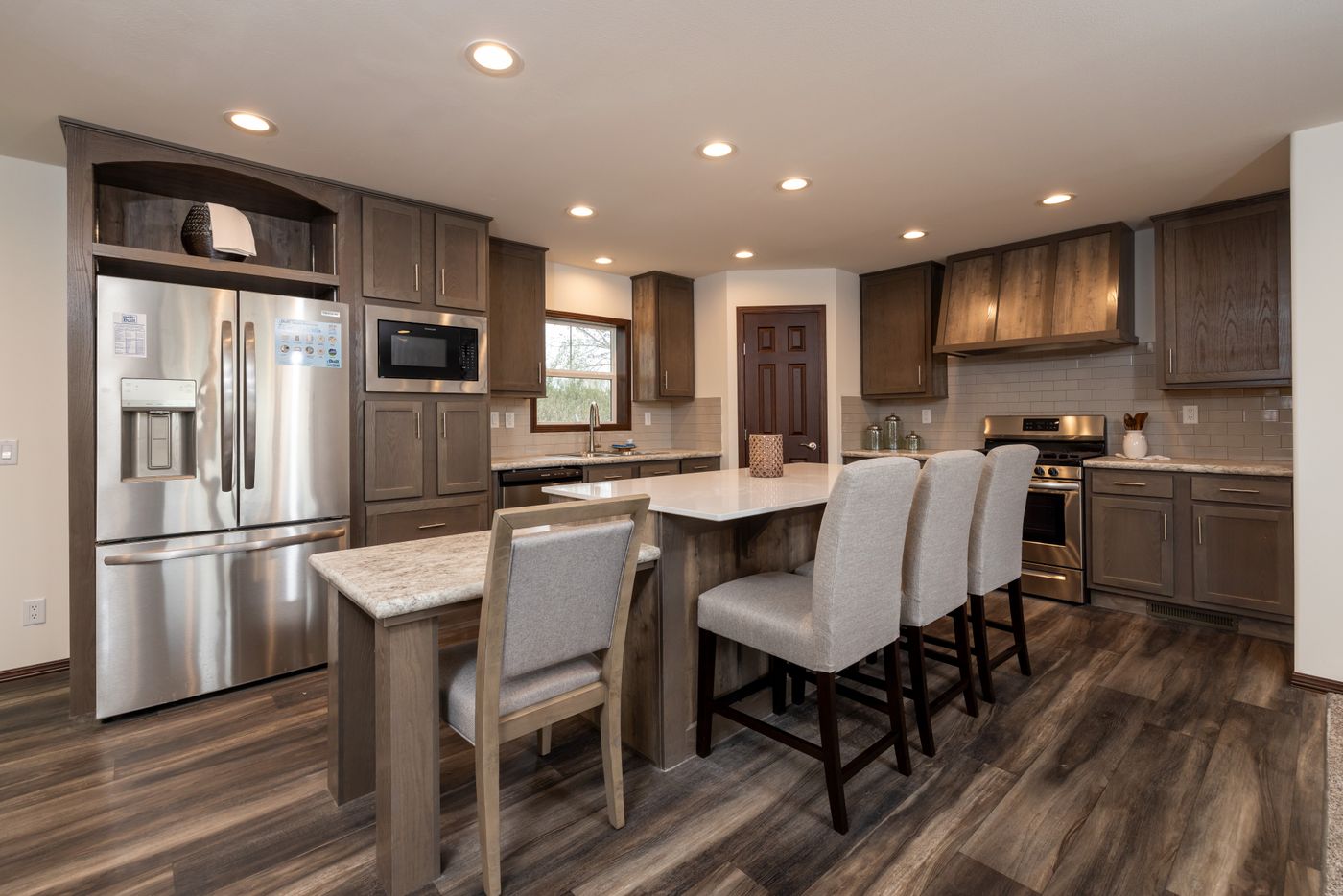 The LEGACY 327 Kitchen. This Manufactured Mobile Home features 3 bedrooms and 2 baths.