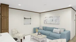 The INTUITION Living Room. This Manufactured Mobile Home features 3 bedrooms and 2 baths.