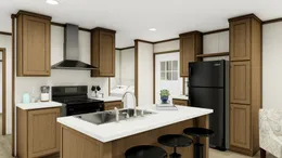 The INTUITION Kitchen. This Manufactured Mobile Home features 3 bedrooms and 2 baths.