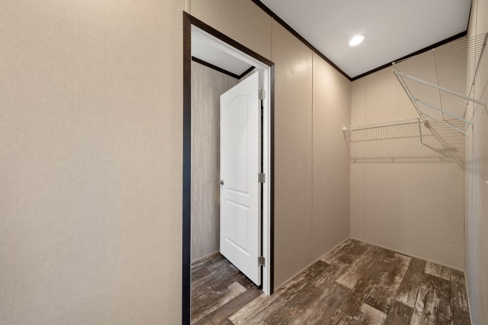 The GARNET Primary Bedroom closet.