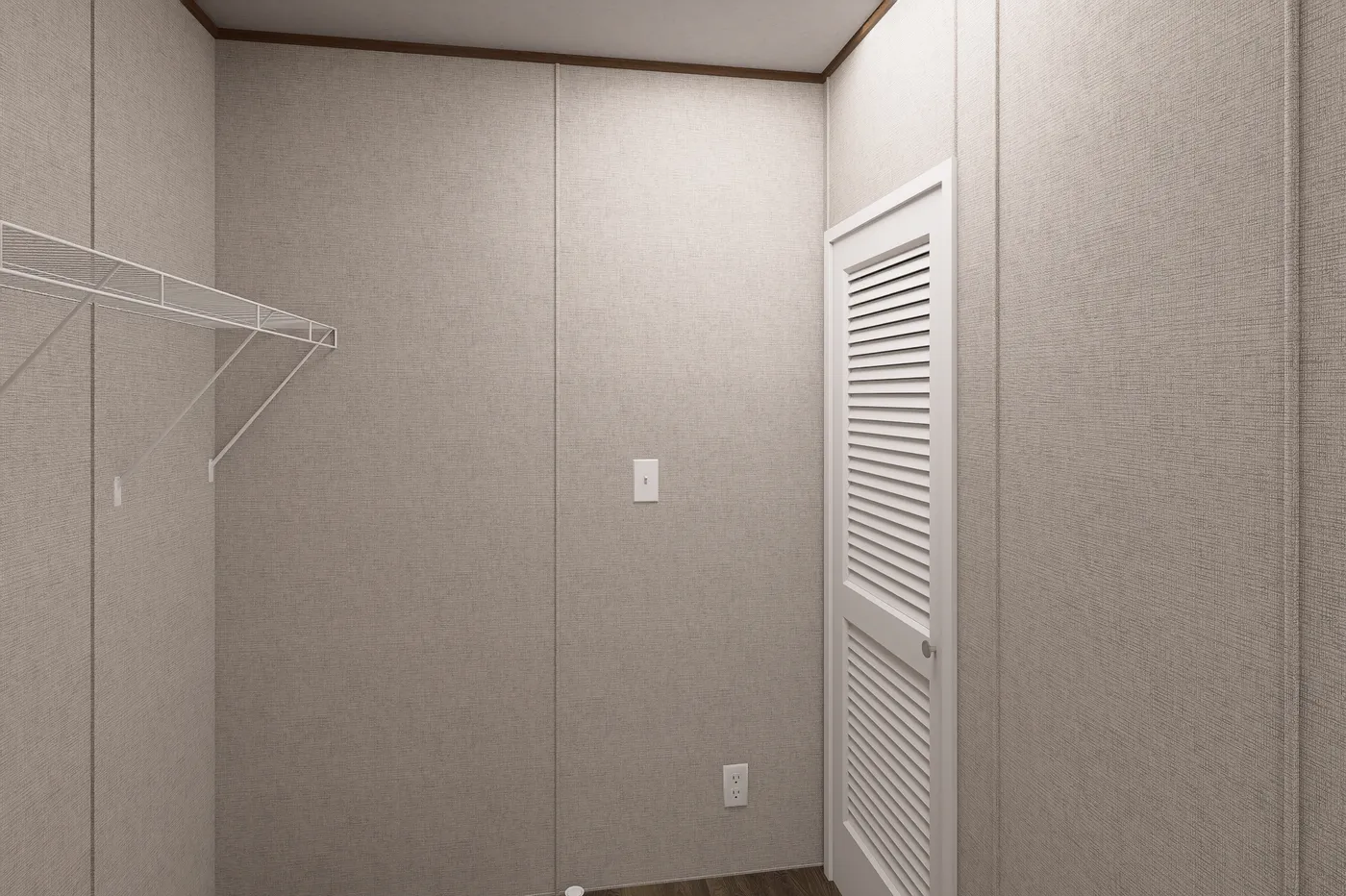 The MAGNOLIA Utility Room. This Manufactured Mobile Home features 3 bedrooms and 2 baths.