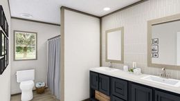 The DRAKE   28X40 Primary Bathroom. This Manufactured Mobile Home features 3 bedrooms and 2 baths.