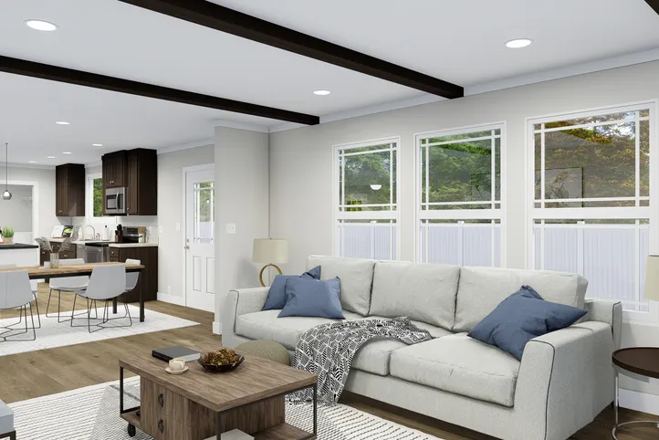 The SANTA FE 684A Den. This Manufactured Mobile Home features 4 bedrooms and 2 baths.