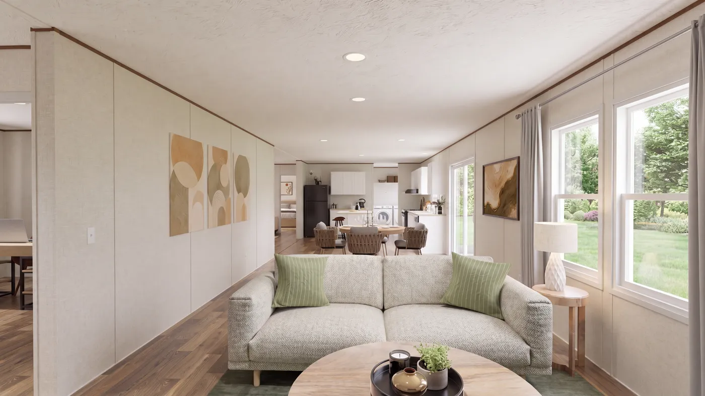 The SYCAMORE Den. This Manufactured Mobile Home features 4 bedrooms and 2 baths.