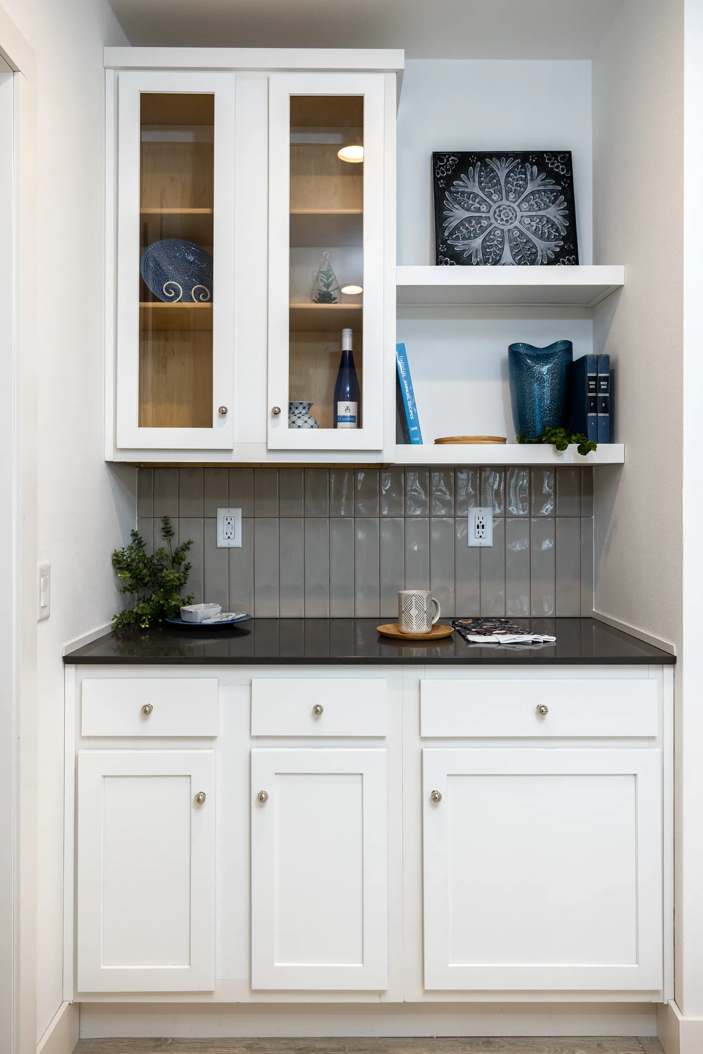 The WINSTON Kitchen. This Manufactured Mobile Home features 3 bedrooms and 2 baths.
