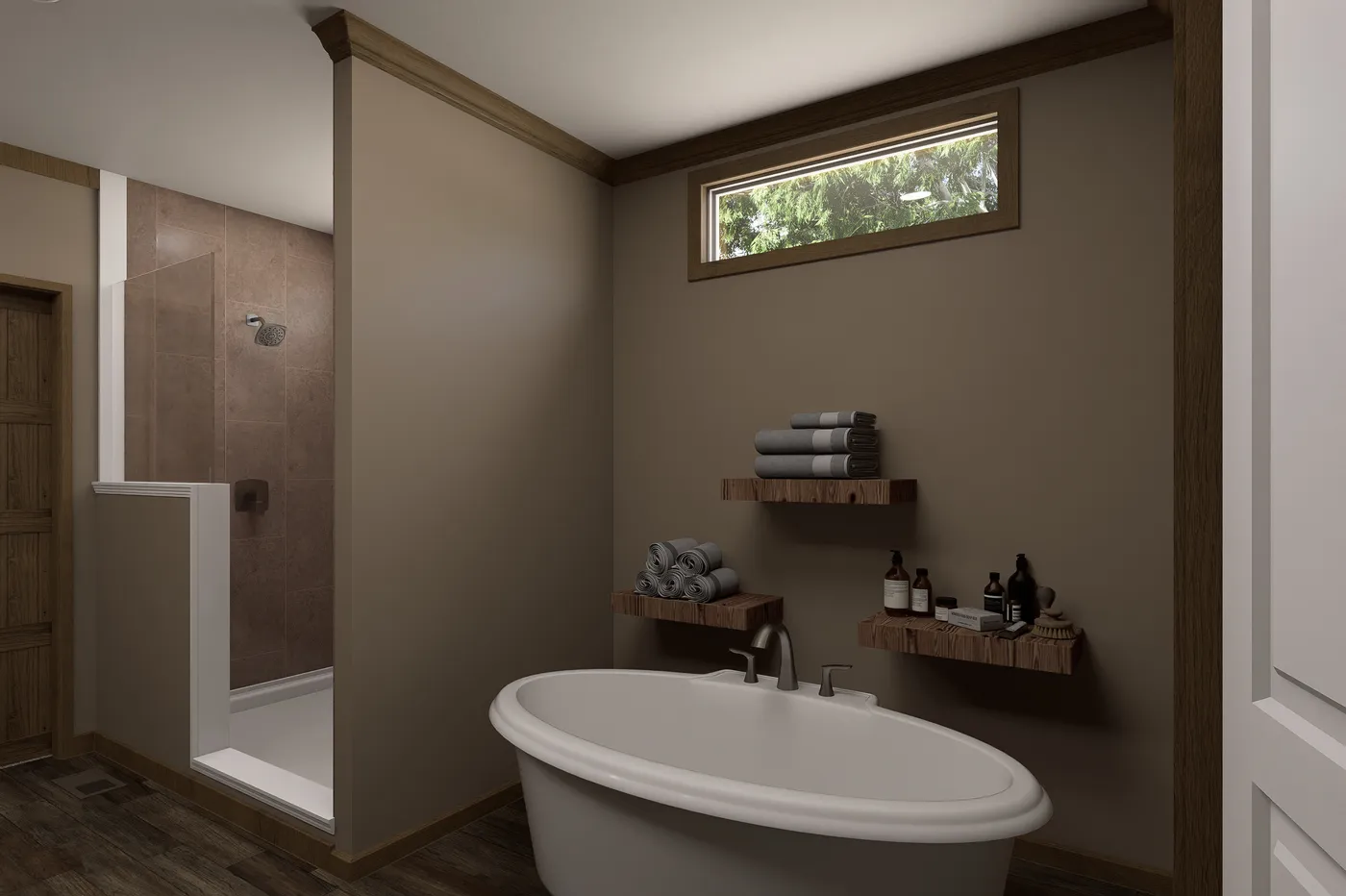 The THE VAIL 4 Kitchen. This Manufactured Mobile Home features 4 bedrooms and 3 baths.