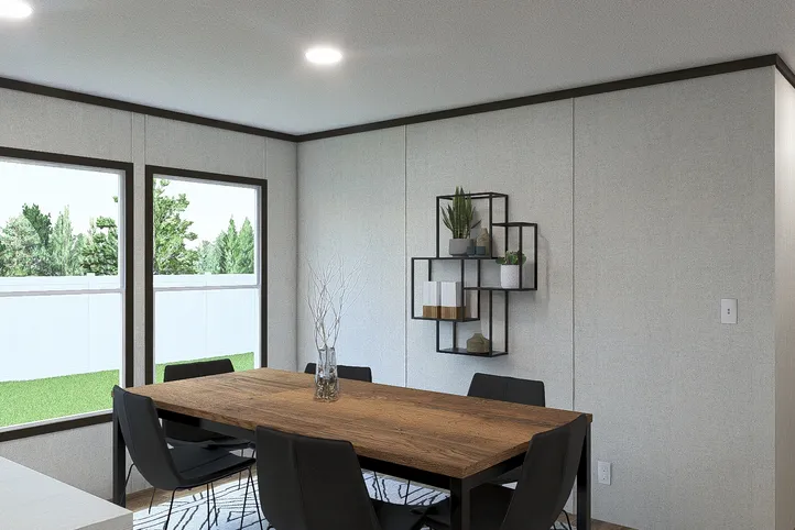 The EMPOWER Dining Room. This Manufactured Mobile Home features 4 bedrooms and 2 baths.