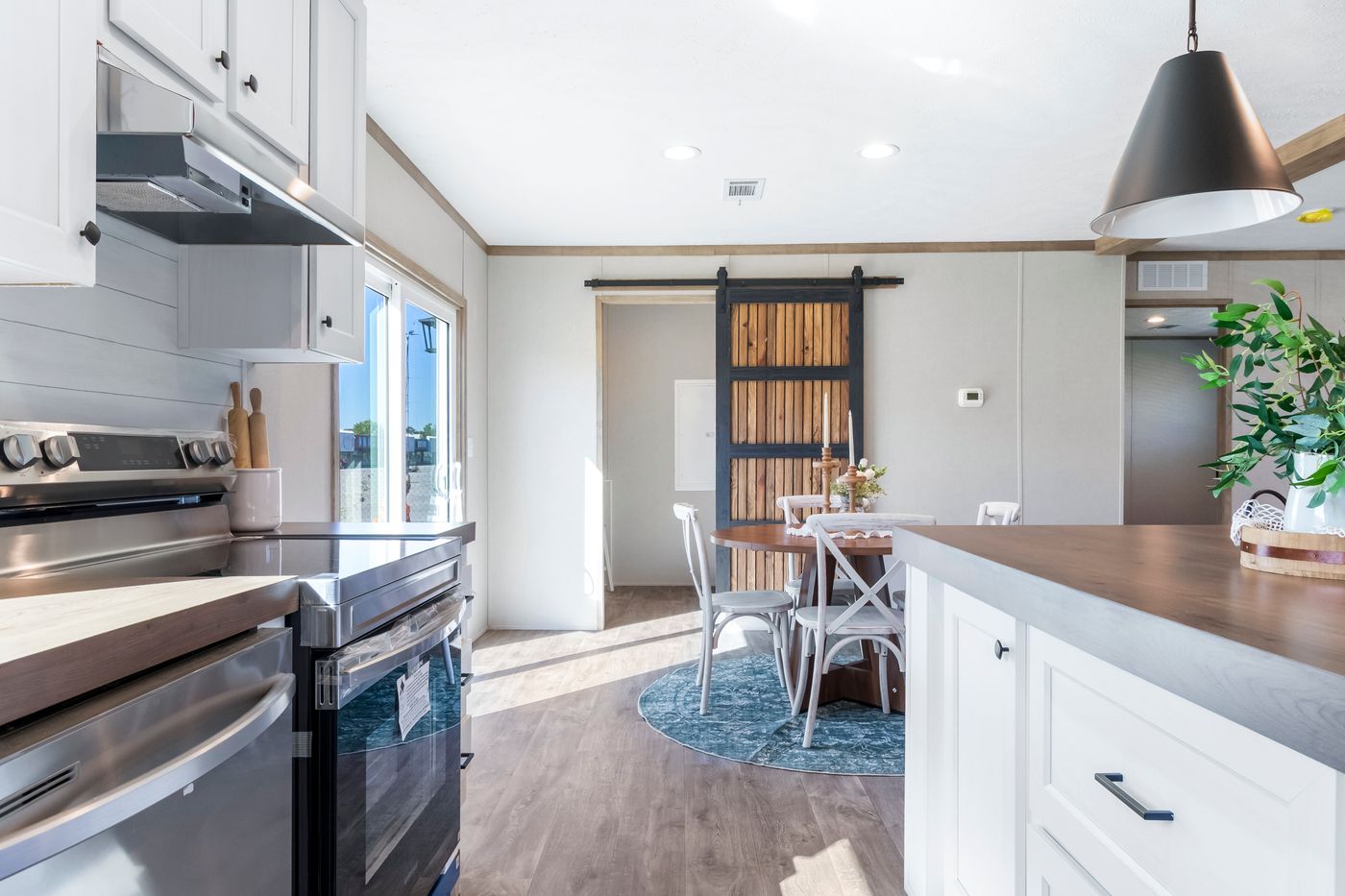 The THE BIG DEAL 52 Kitchen. This Manufactured Mobile Home features 3 bedrooms and 2 baths.