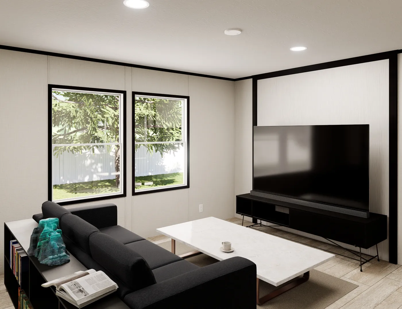 The ULTRA FLEX Den. This Manufactured Mobile Home features 3 bedrooms and 2 baths.