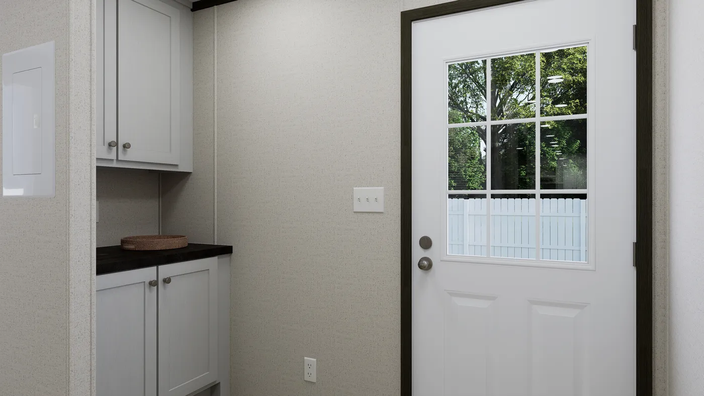 The VENTURE Utility Room. This Manufactured Mobile Home features 4 bedrooms and 2 baths.
