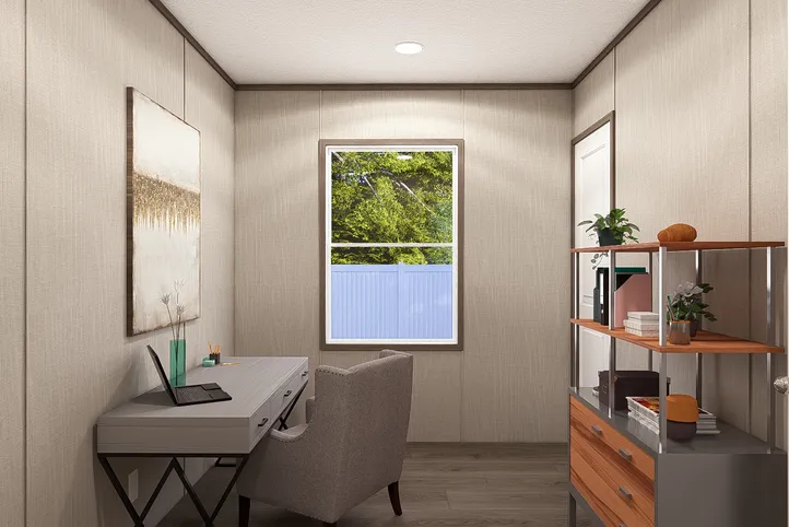 The LEGEND 14X66 Guest Bedroom. This Manufactured Mobile Home features 3 bedrooms and 2 baths.