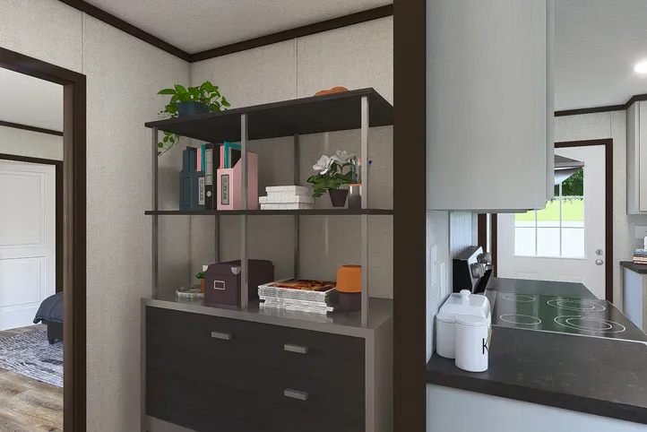 The SPIRIT Flex. This Manufactured Mobile Home features 2 bedrooms and 2 baths.