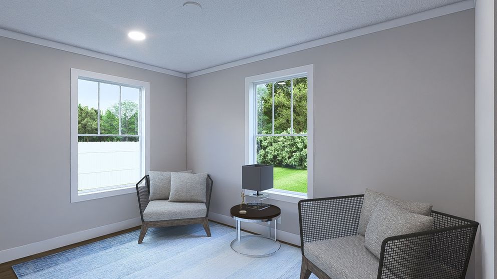 The UNDER PRESSURE Foyer. This Manufactured Mobile Home features 3 bedrooms and 2 baths.