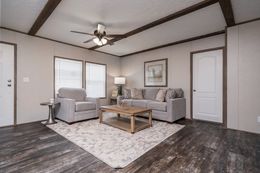 The ANNIVERSARY 56 Exterior. This Manufactured Mobile Home features 3 bedrooms and 2 baths.