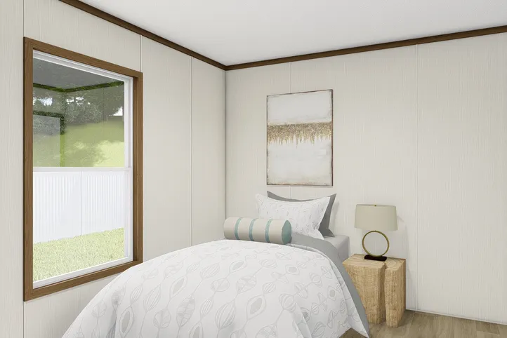 The BALANCE Guest Bedroom. This Manufactured Mobile Home features 3 bedrooms and 2 baths.