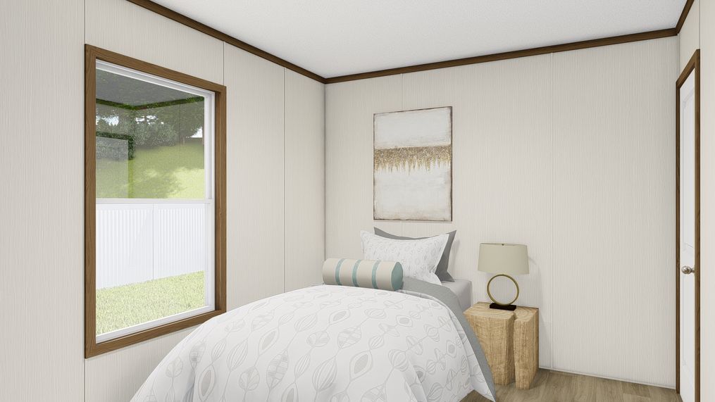 The BALANCE Guest Bedroom. This Manufactured Mobile Home features 3 bedrooms and 2 baths.