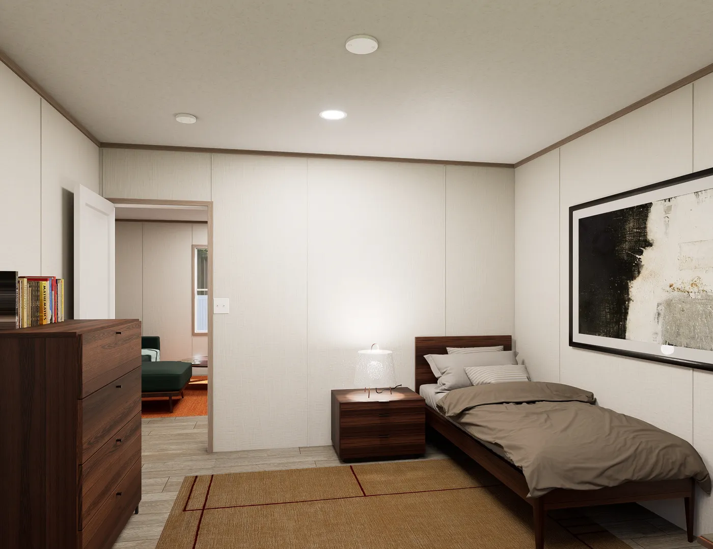 The ULTRA PRO HERCULES 28X68 3BR Bedroom. This Manufactured Mobile Home features 3 bedrooms and 2 baths.