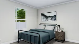 The SANTA FE 684A Bedroom. This Manufactured Mobile Home features 4 bedrooms and 2 baths.