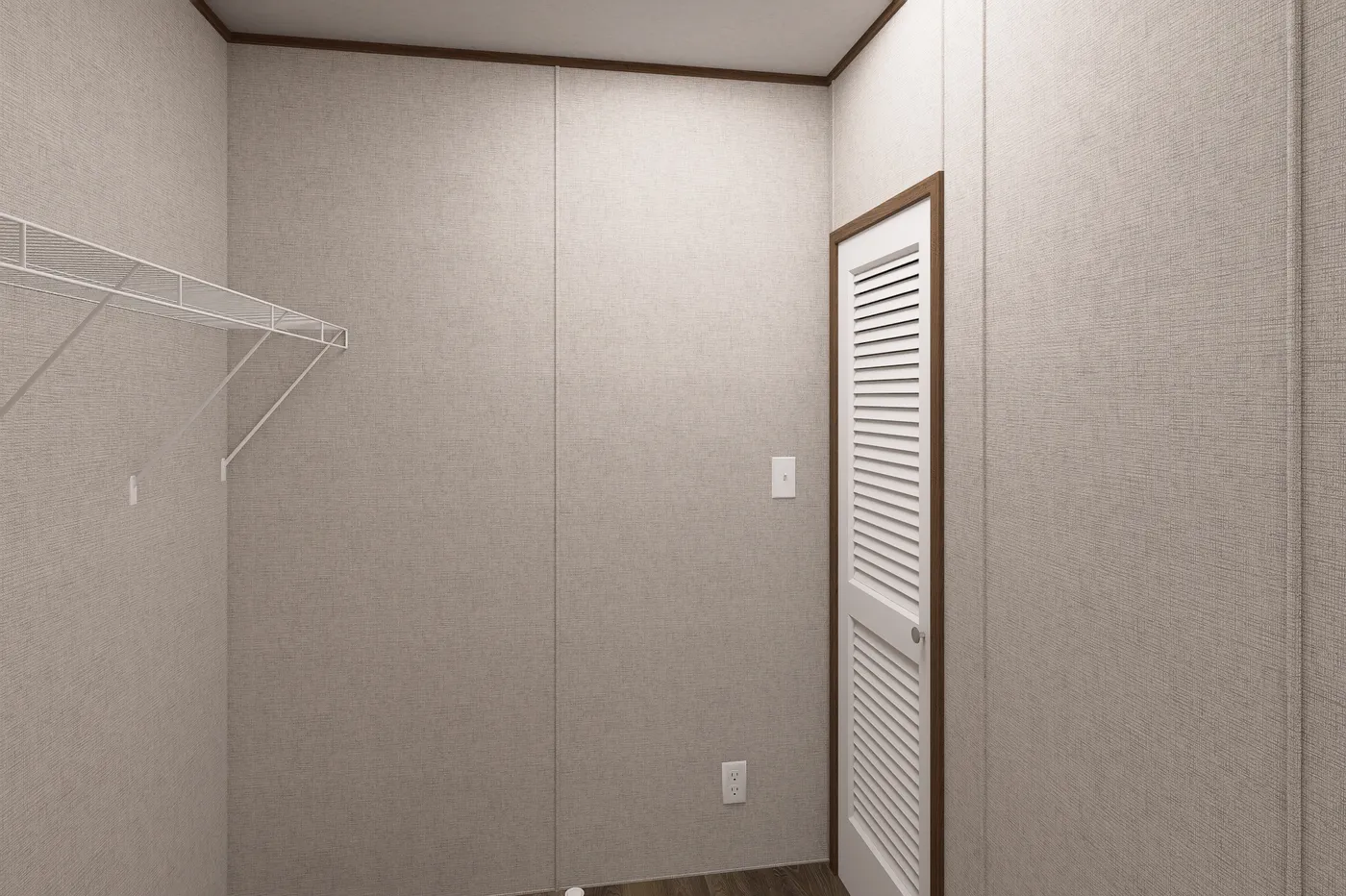 The HICKORY Utility Room. This Manufactured Mobile Home features 3 bedrooms and 2 baths.