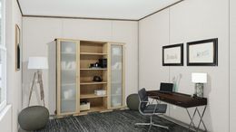 The TRIUMPH Guest Bedroom. This Manufactured Mobile Home features 5 bedrooms and 3 baths.