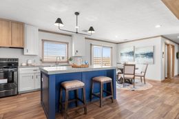 The LORALEI Kitchen. This Manufactured Mobile Home features 3 bedrooms and 2 baths.
