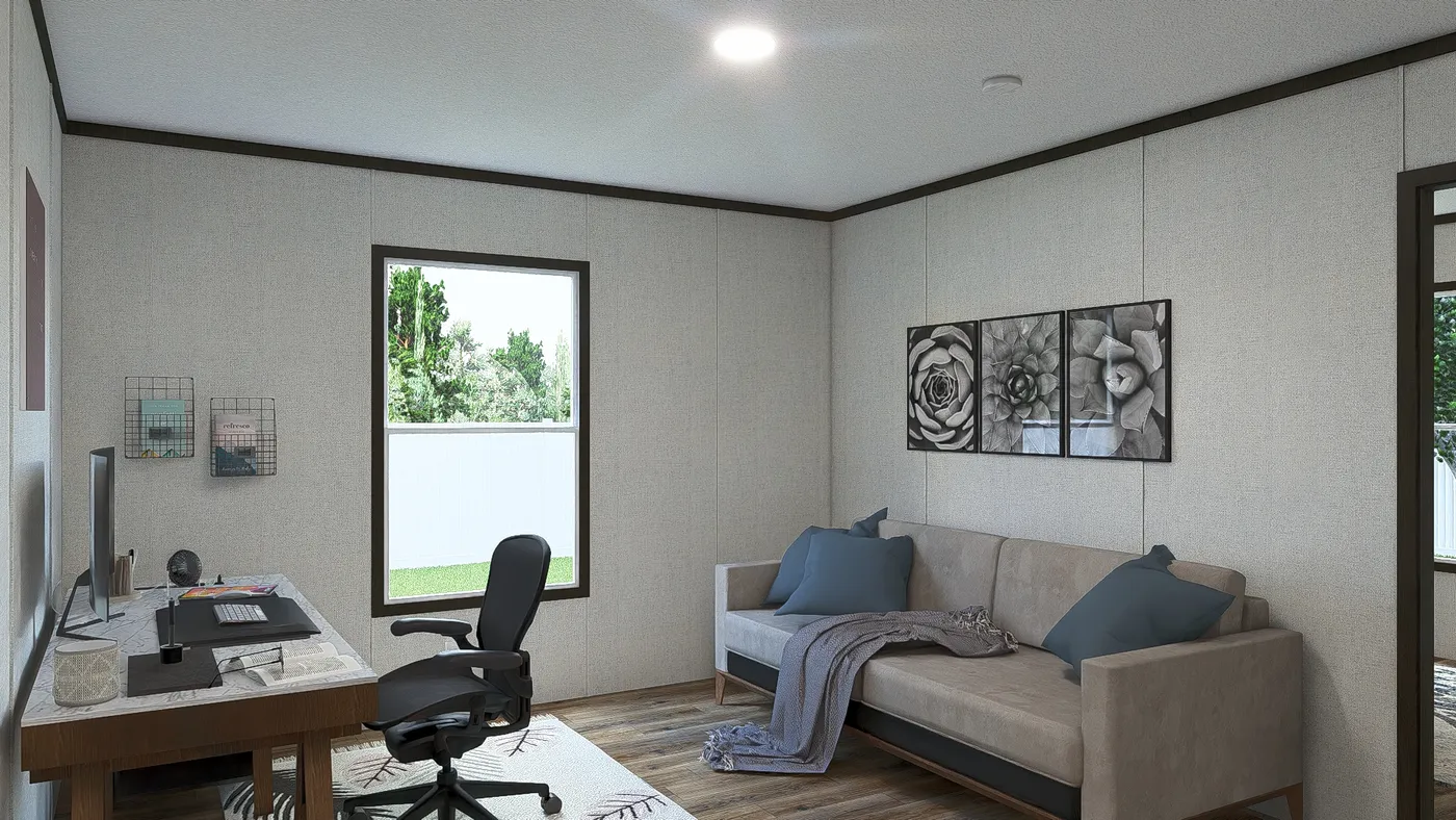 The AMBITION Flex. This Manufactured Mobile Home features 4 bedrooms and 2 baths.