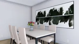 The LOVELY DAY Dining Room. This Modular Home features 4 bedrooms and 2 baths.