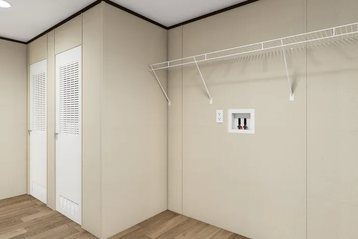 The MARVEL 4 Utility Room. This Manufactured Mobile Home features 4 bedrooms and 2 baths.