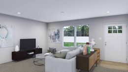 The YELLOW SUBMARINE Living Room. This Manufactured Mobile Home features 5 bedrooms and 2 baths.
