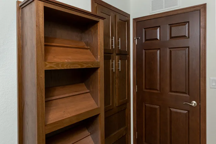 The LEGEND 86 Primary Bedroom. This Manufactured Mobile Home features 3 bedrooms and 2 baths.