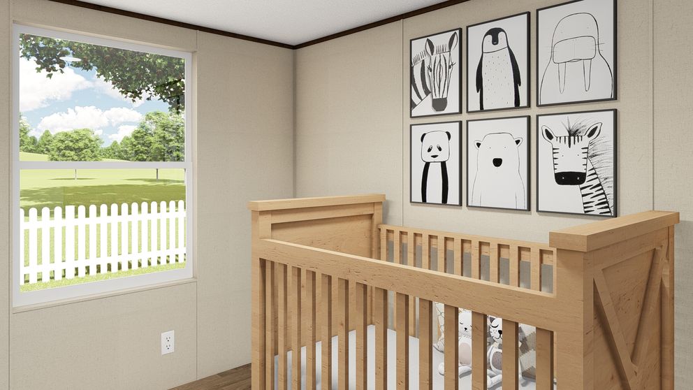 The GRAND Bedroom. This Manufactured Mobile Home features 4 bedrooms and 2 baths.