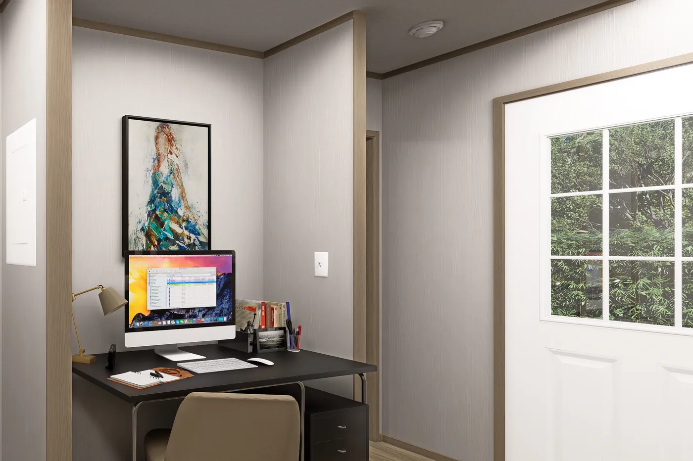 The MARINER Study Nook. This Manufactured Mobile Home features 3 bedrooms and 2 baths.