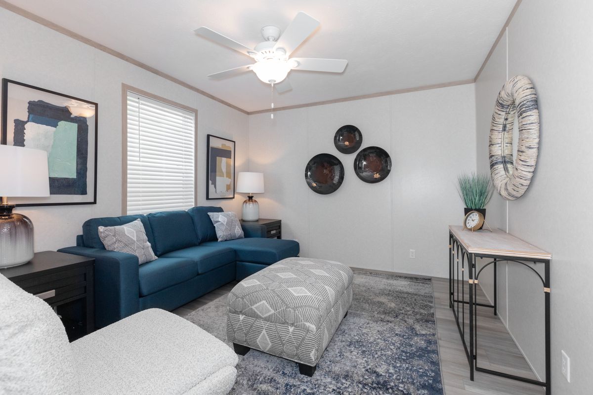 The 5628-5202 ADRENALINE Flex. This Manufactured Mobile Home features 3 bedrooms and 2 baths.