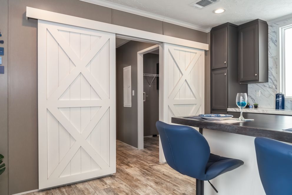 The MAJOR Kitchen. This Manufactured Mobile Home features 3 bedrooms and 2 baths.